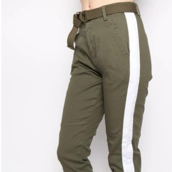 STRIPE JOGGER PANTS - Picture 2 of 4